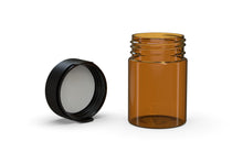 Load image into Gallery viewer, Chubby Gorilla 120CC/4FL.OZ Aviator CR -Translucent Amber/Opaque Black Lid