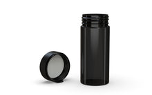 Load image into Gallery viewer, Chubby Gorilla 240CC/8FL.OZ/240ML Aviator CR Container With Inner Seal &amp; Tamper - Translucent Black/Opaque Black Lid