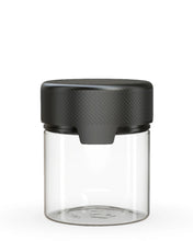 Cargar imagen en el visor de la galería, Chubby Gorilla 90CC/3FL.OZ/90ML Aviator CR Container With Inner Seal &amp; Tamper - Clear Natural/Opaque Black Lid