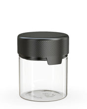 Cargar imagen en el visor de la galería, Chubby Gorilla 90CC/3FL.OZ/90ML Aviator CR Container With Inner Seal &amp; Tamper - Clear Natural/Opaque Black Lid