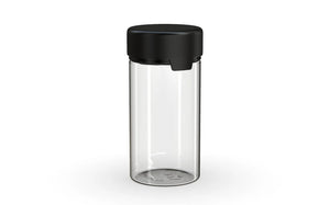 Chubby Gorilla 180CC/6FL.OZ/180ML Aviator CR Container - Clear Natural/Opaque Black Lid