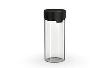 Load image into Gallery viewer, Chubby Gorilla 240CC/8FL.OZ/240ML Aviator CR Container With Inner Seal &amp; Tamper - Clear Natural/Opaque Black Lid