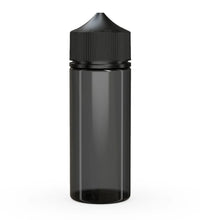 Load image into Gallery viewer, Chubby Gorilla 120ML Unicorn Bottle V3 - Translucent Black Bottle/Black Cap