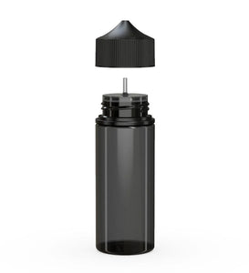 Chubby Gorilla 120ML Unicorn Bottle V3 - Translucent Black Bottle/Black Cap