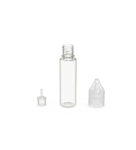 Chubby Gorilla 20ML Unicorn Bottle V3 Clear Bottle/Clear Cap