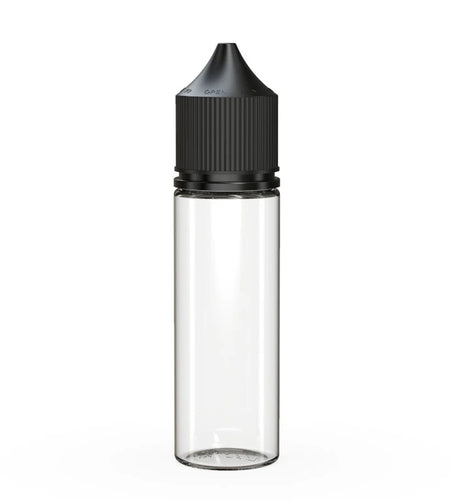 Chubby Gorilla 50ML Unicorn Bottle V3 - Clear Bottle/Black Cap