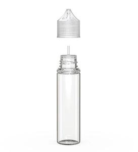 Chubby Gorilla 60ML Unicorn Bottle V3 - Clear Bottle/Natural Cap