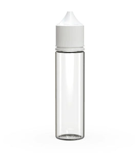 Chubby Gorilla 60ML Unicorn Bottle V3 - Clear Bottle/White Cap