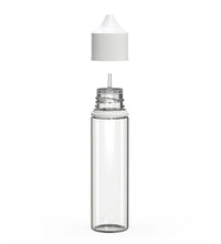 Load image into Gallery viewer, Chubby Gorilla 60ML Unicorn Bottle V3 - Clear Bottle/White Cap