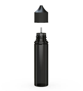 Chubby Gorilla 60ML Unicorn Bottle V3 Translucent Black Bottle/Black Cap