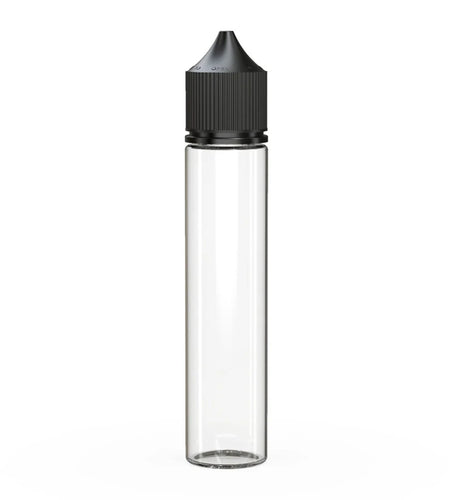 Chubby Gorilla 75ML Unicorn Bottle V3 - Clear Bottle/Black Cap