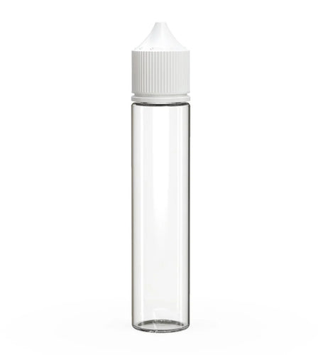 Chubby Gorilla 75ML Unicorn Bottle V3 - Clear Bottle/White Cap