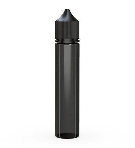 Chubby Gorilla 75ML Unicorn Bottle V3 - Translucent Black Bottle/Black Cap