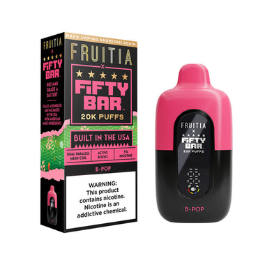 Fruitia x Fifty Bar 20000 Puff Disposable