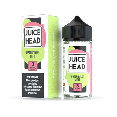 JuiceHead Watermelon Lime 100ml E-Juice - WORLDTRADERS USA LLC