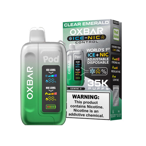 OXBAR x Pod Juice ICE-NIC Control 35K Puff Disposable