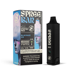 Spree Bar 6000 Puff Disposable Starter Kit