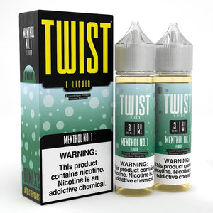 Twist E-Liquids Menthol No.1 120ml E-Juice - WORLDTRADERS USA