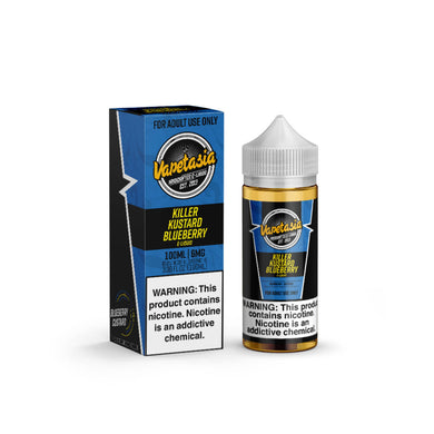 KILLER KUSTARD BLUEBERRY - VAPETASIA - 100ML - 3MG E-LIQUID