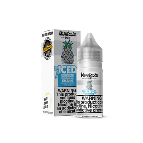 Vapetasia Salts Killer Sweets Iced White Gummy 30ml Synthetic Nicotine E-Juice - WORLDTRADERS USA LLC