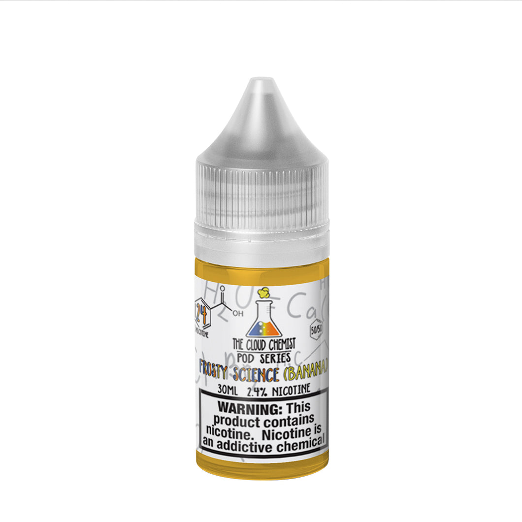 The Cloud Chemist Frosty Science Banana salt 30ml E-Juice